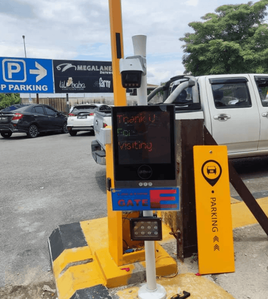 Kuching Car Plate Recognition LPR Barrier System Installation
