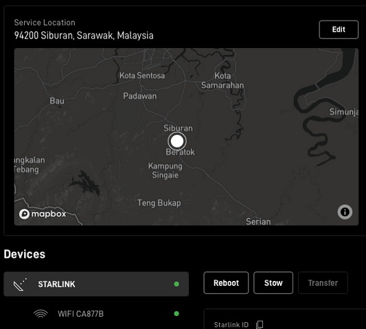 starlink kuching