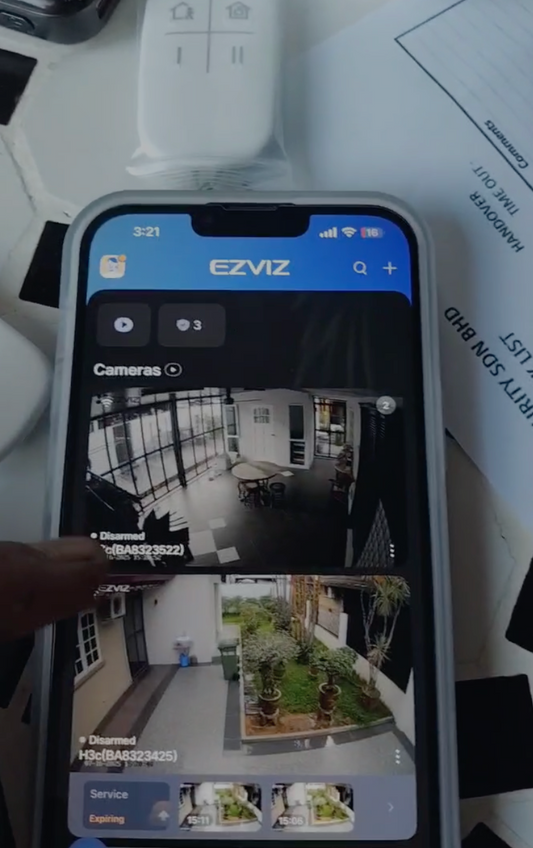 cctv Ezviz kuching