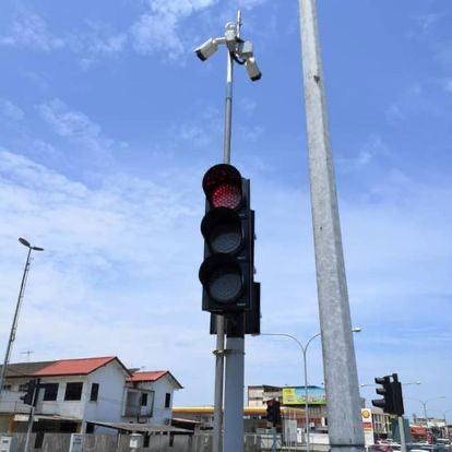 Kuching No.1 CCTV Installation at Traffic Lights: HJ Security Leading the Way