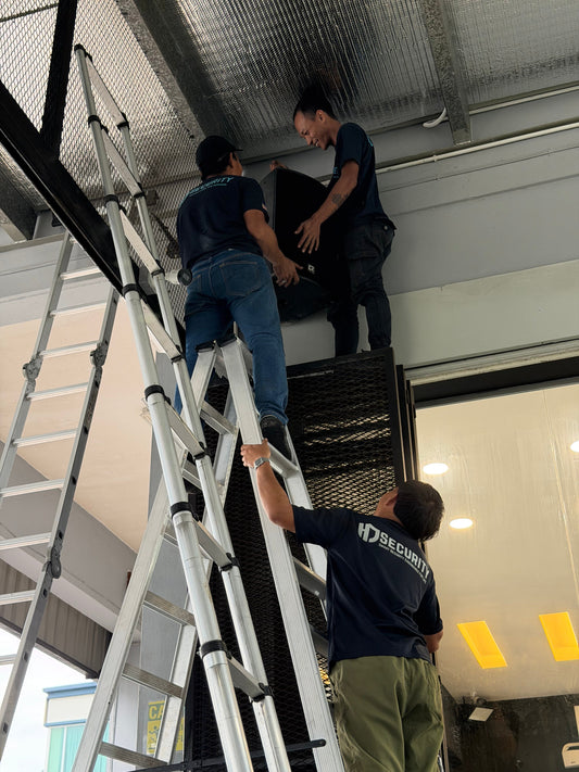 pa system speaker installer 