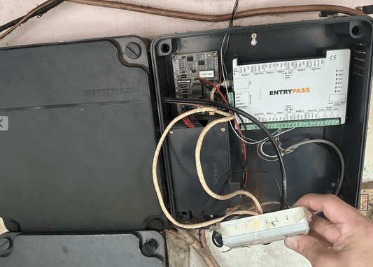 Entrypass Control Panel Servicing in Kuching | 8 Years with HJ Security