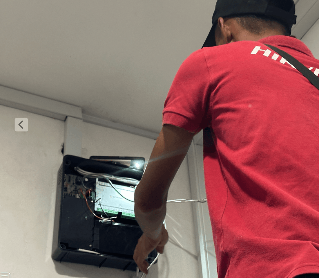 EntryPass Door Access Installation at KFC QSR Kuching | Fast Food Restaurant Security