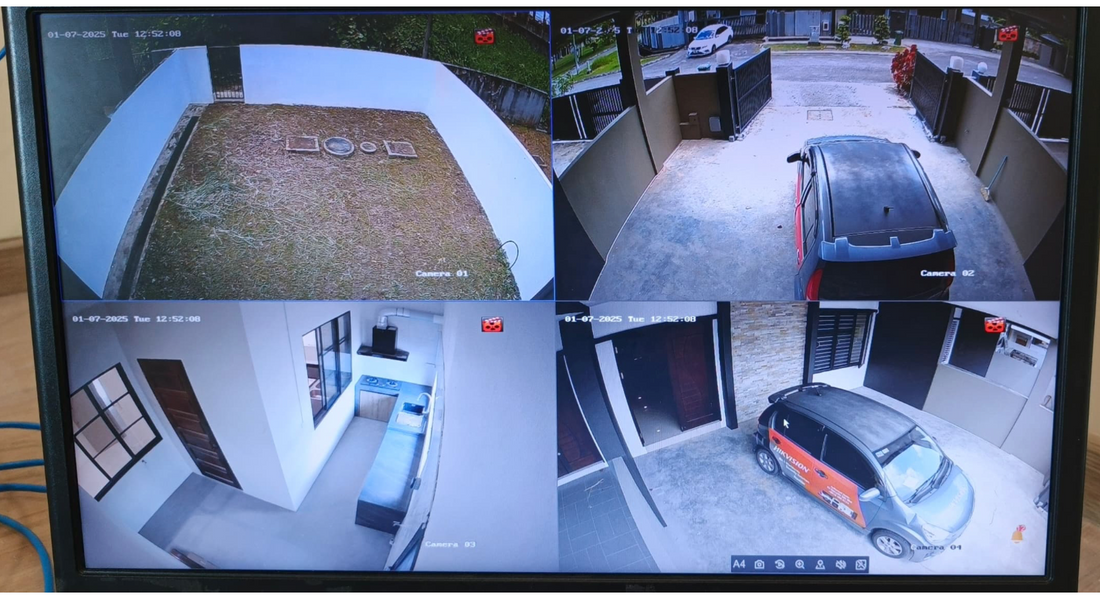 HJ Security Hilook CCTV Installation at Jalan Hup Kee – Home Safety