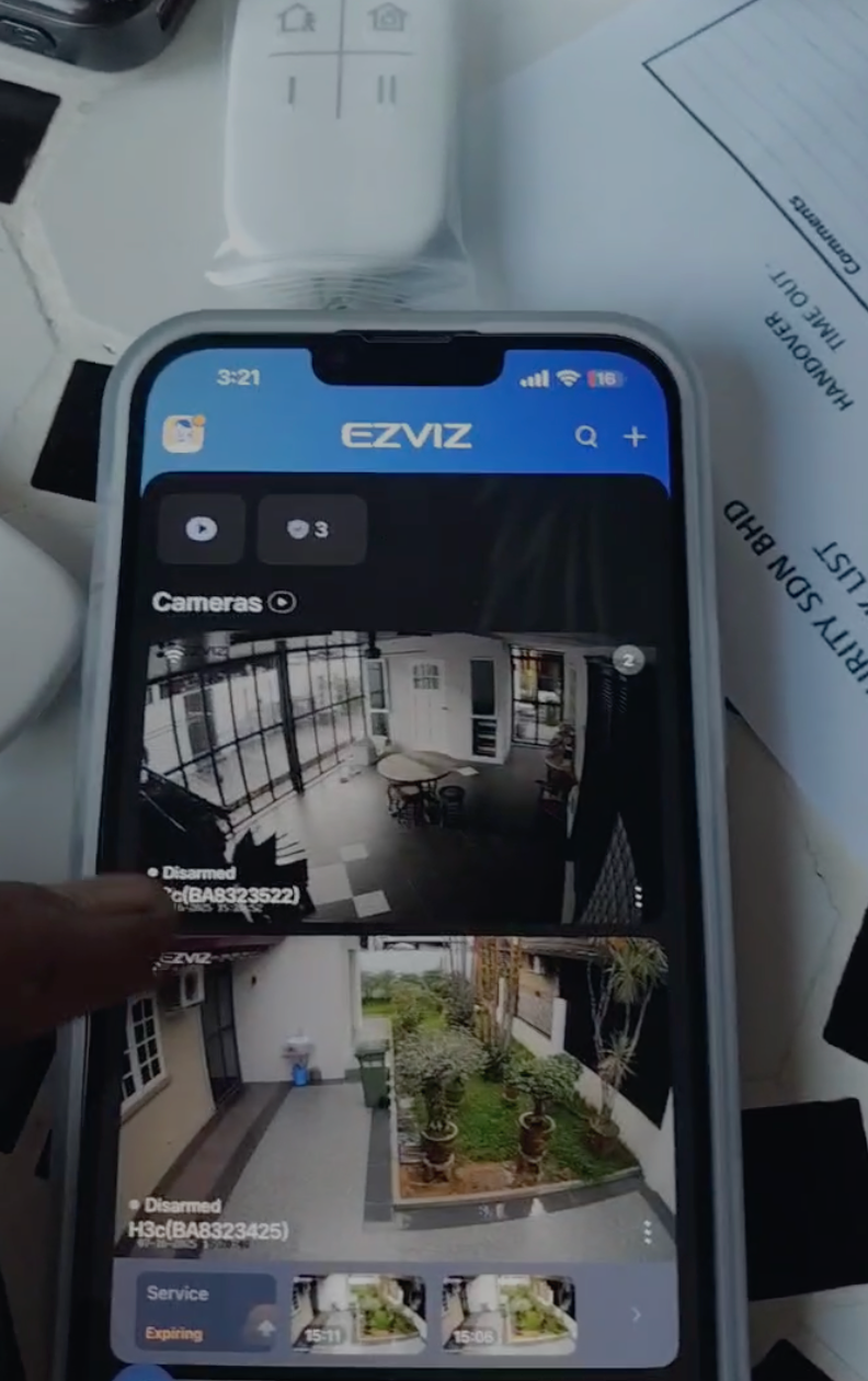 cctv Ezviz kuching 