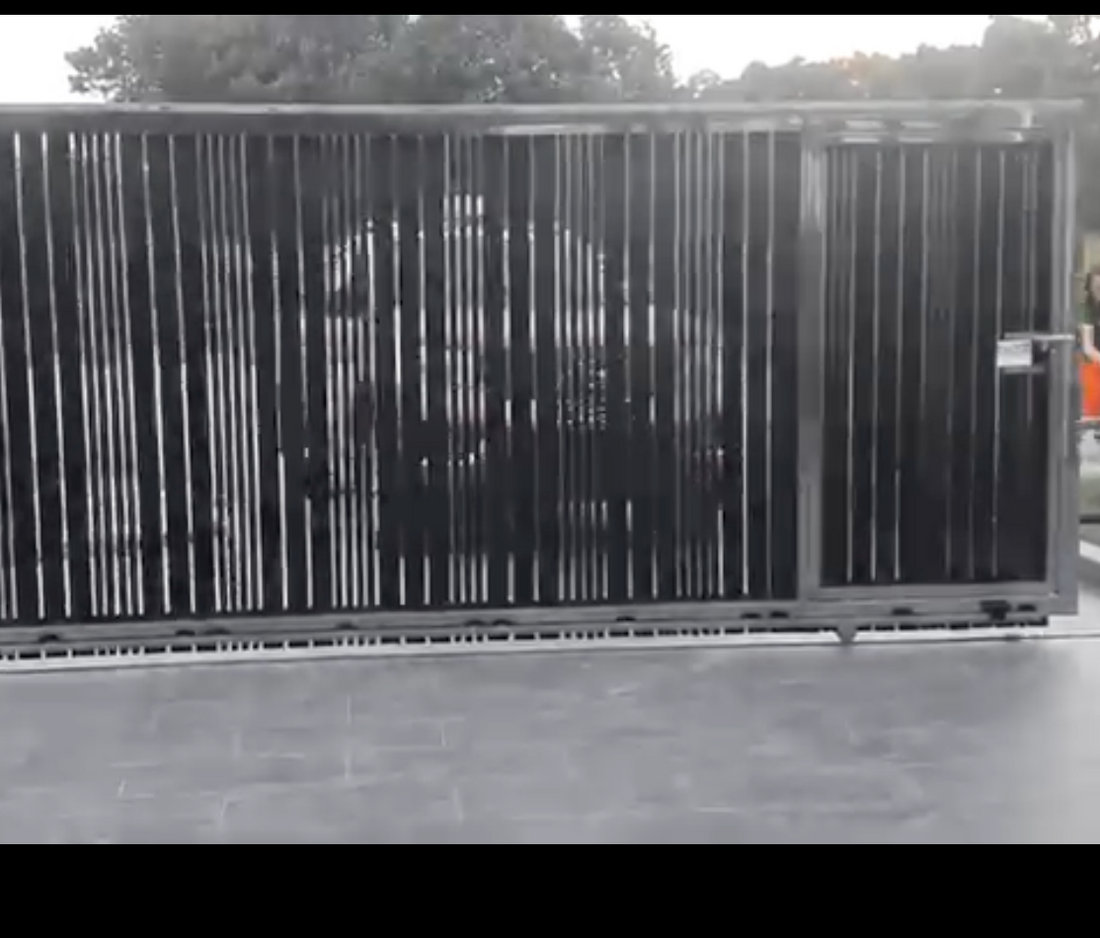 Sliding Autogate Installation modern