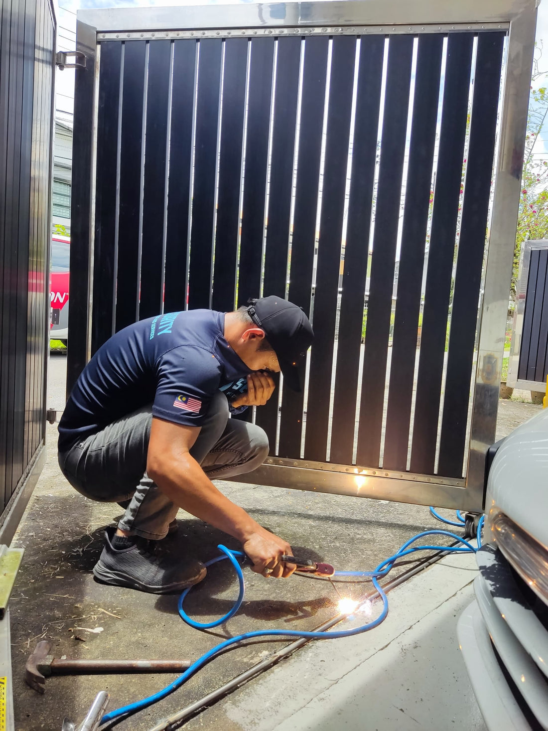 Welding Services for Folding Gate kuching