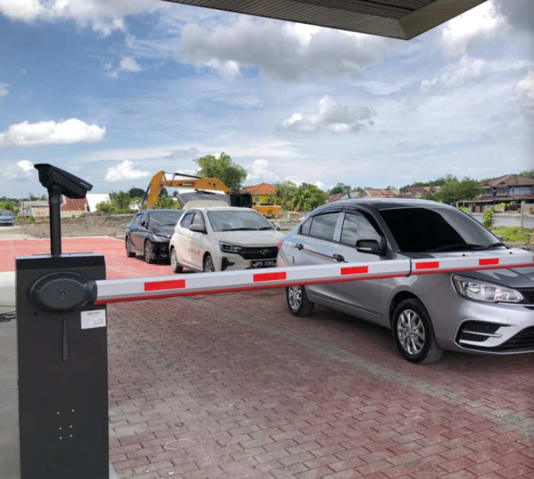 LPR Car Plate Recognition Installation at Mydin Residence Sarawak