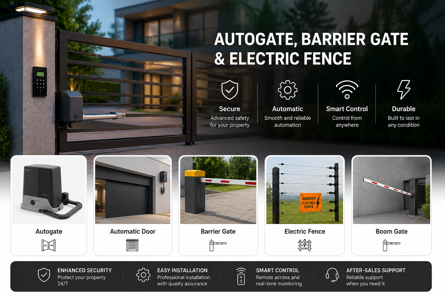 🚗 Gate & Barrier Systems