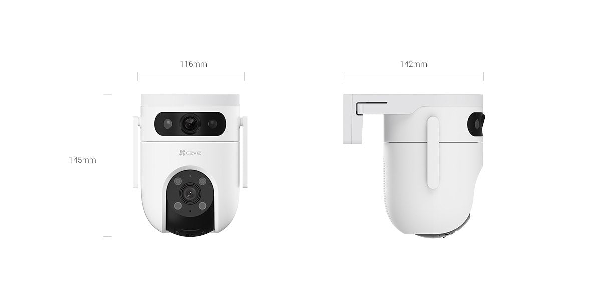 EZVIZ H9c dual-lens outdoor Wi-Fi camera