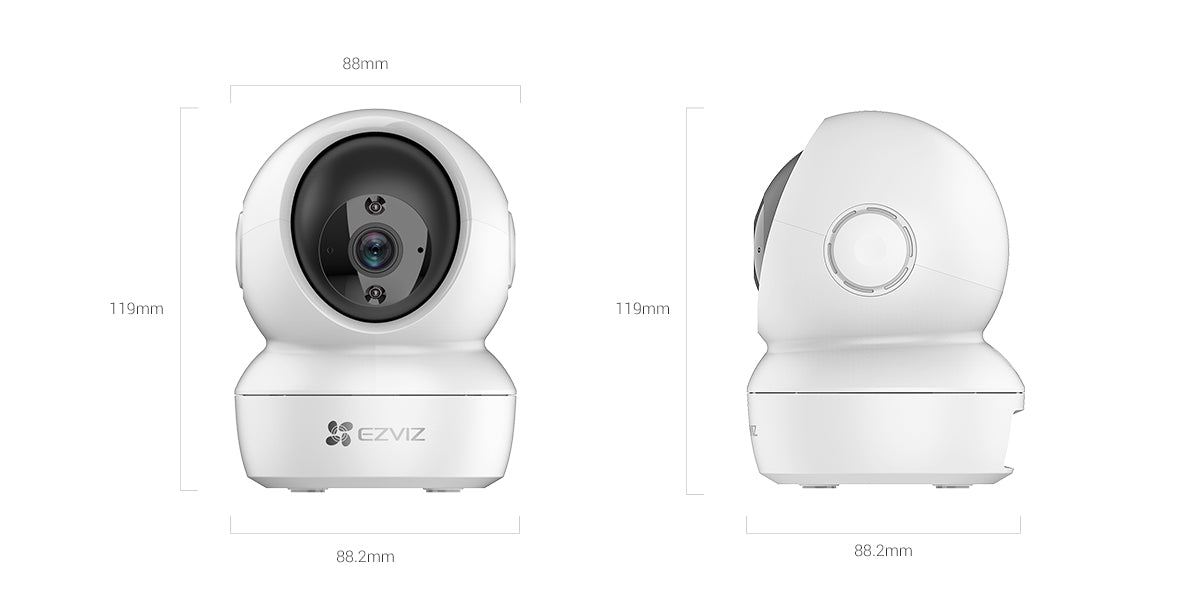EZVIZ C6N 4MP indoor pan-tilt Wi-Fi camera