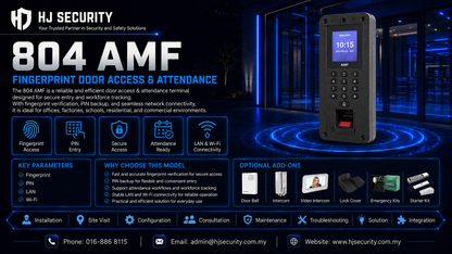 Face Recognition Attendance Door Access System Kuching | Hikvision Fingerprint Card Terminal