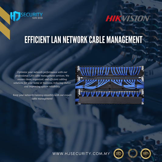 Hikvision Cable Management Server Rack & Termination Box Installation Services | Network cable management Solutions