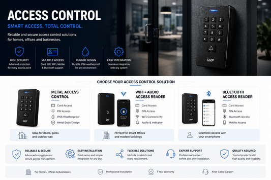 Door Access Card Reader Kuching | 3 Models × 3 Packages from RM 784