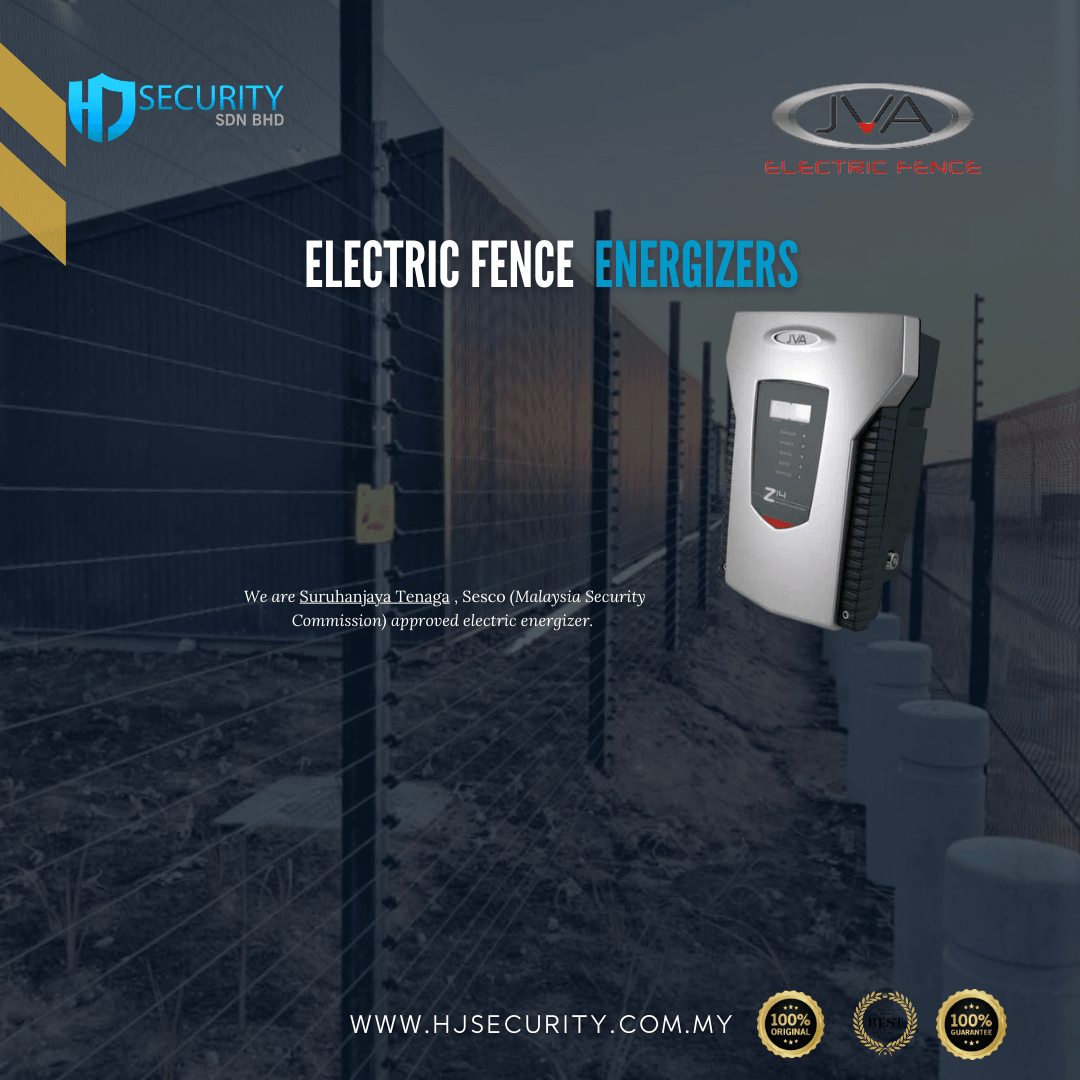 JVA electric fence installation Kuching - power fence system