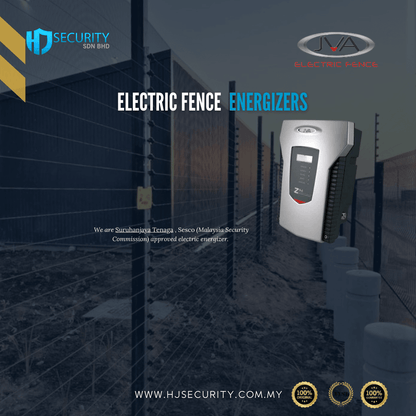JVA electric fence installation Kuching - power fence system