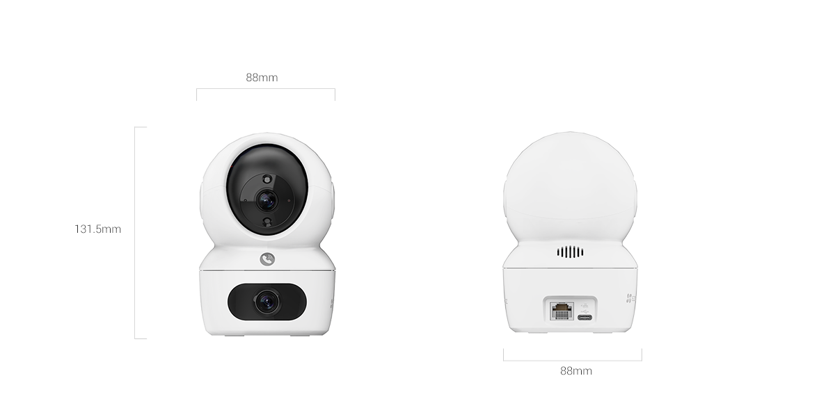 EZVIZ H7c Dual indoor dual-lens pan-tilt camera