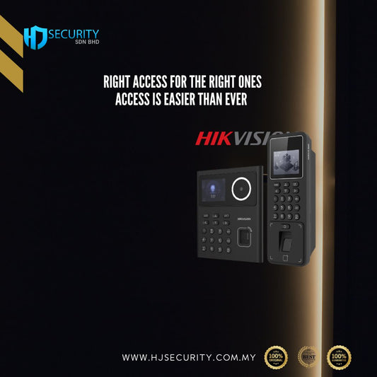 Hikvision face recognition attendance terminal installation Kuching