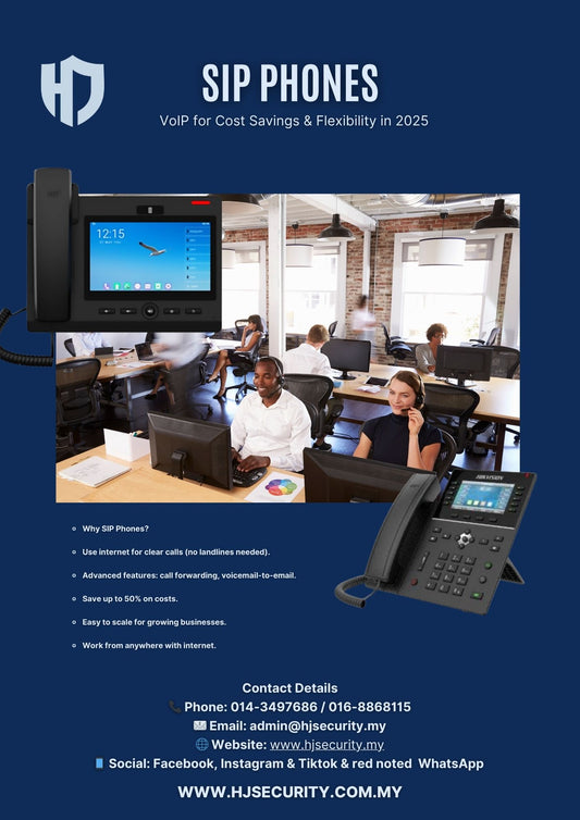 Business Communication SIP Phones IPPBX kuching
